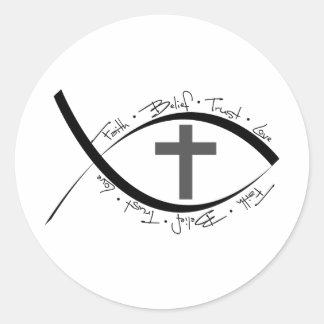 Sticker Rond Foi