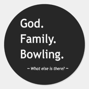 Sticker Rond Foi chrétienne Jésus christianisme Dieu Family Bow