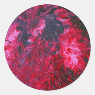 Sticker Rond Foiseau