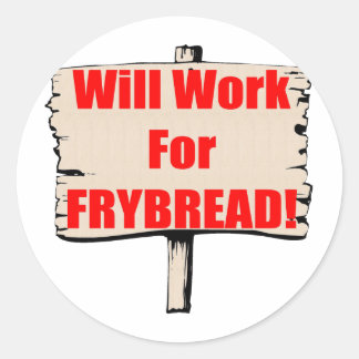 Sticker Rond Fonctionnera pour le pain frais