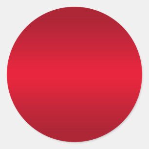 Sticker Rond Fond Dégradé Rouge Clair