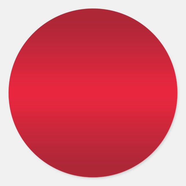 Sticker Rond Fond Dégradé Rouge Clair (Devant)