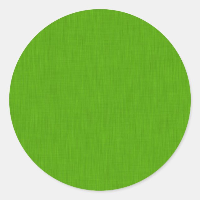 Sticker Rond Fond vert citron texturé calme et simple (Devant)
