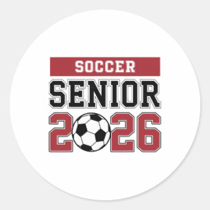 Sticker Rond Foot Senior 2026 Foot Cl De 2026 Remise De Diplôme