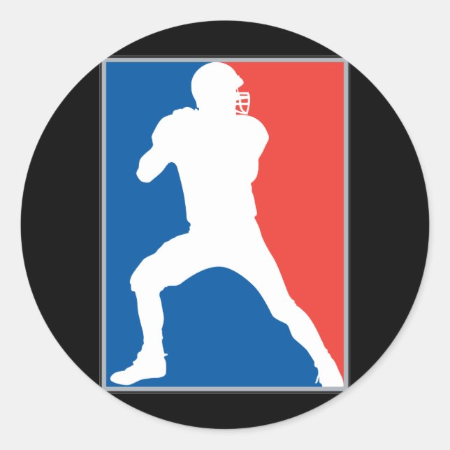 Sticker Rond Football (Devant)
