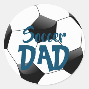 Sticker Rond Football