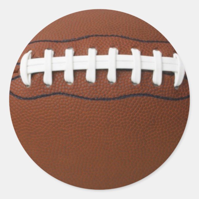Sticker Rond Football (Devant)