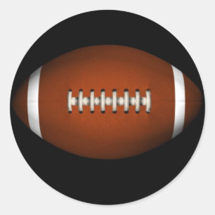 Sticker Rond Football