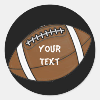 Sticker Rond Football