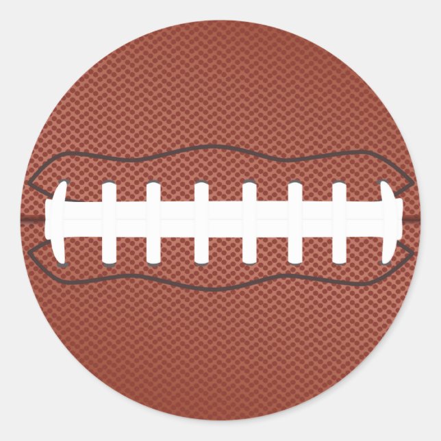 Sticker Rond football américain (Devant)