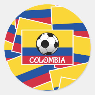 Sticker Rond Football américain de Colombia