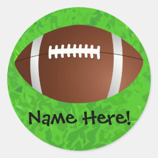 Sticker Rond Football Field Junior Varsity