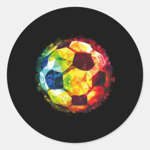 Sticker Rond Football pour tous les amoureux du football