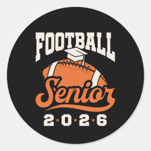 Sticker Rond Football promotion 2026 diplômée 