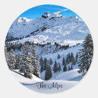 Foothills of the Alps, scenic winter photographe