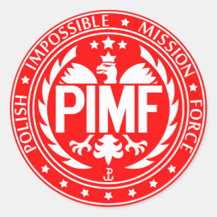 Sticker Rond Force impossible polonaise de mission