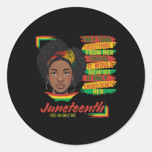 Sticker Rond Force par la lutte Junetdix franc-ish Sinc