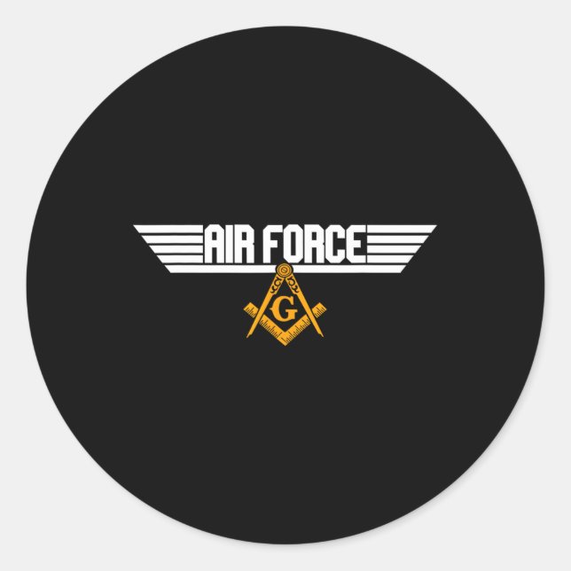 Sticker Rond Forcer les maçons Top Indépendance D jour Père maç (Devant)