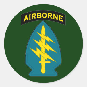 Sticker Rond Forces spéciales - Aéroports - Patch d'épaule