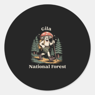 Sticker Rond Forêt nationale de Gila Nouveau-Mexique Randonnée 