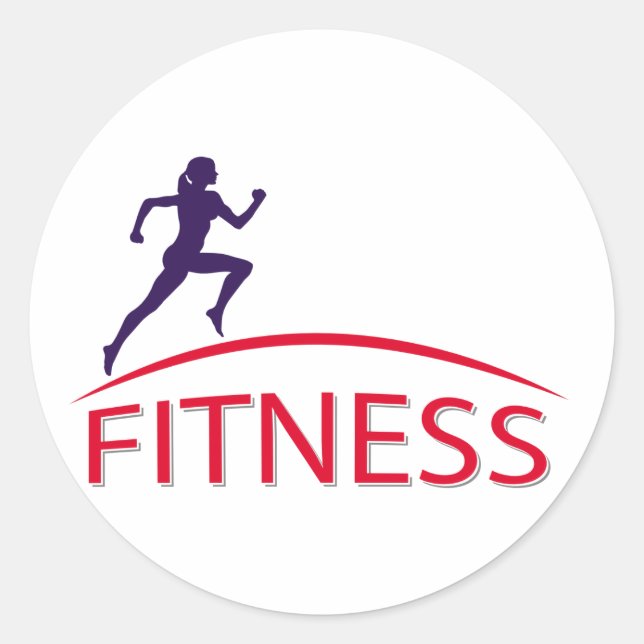 Sticker Rond Forme physique (Devant)