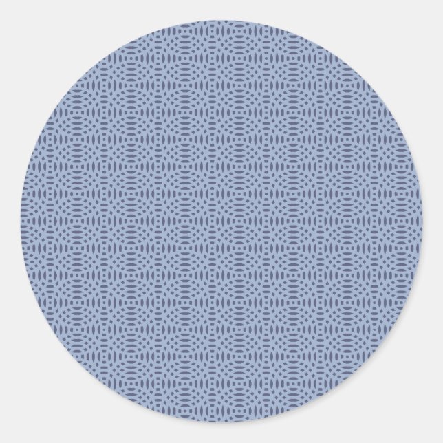 Sticker Rond formes circulaires motif transparent (Devant)