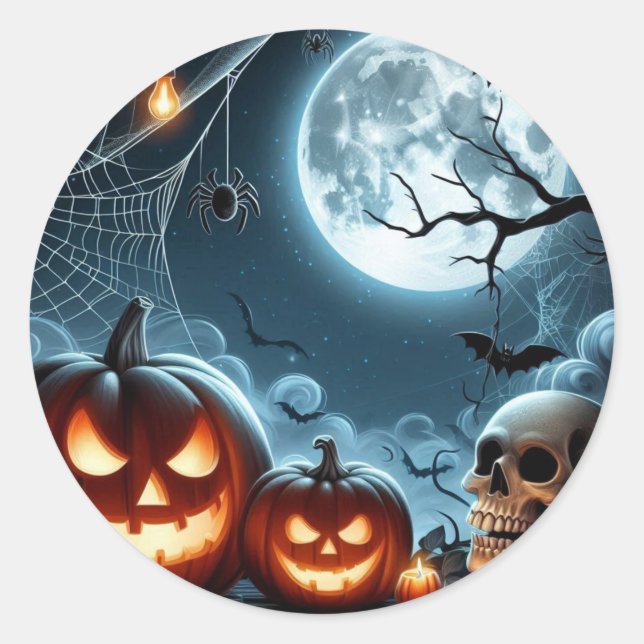 Sticker Rond Fourre-tout (Devant)