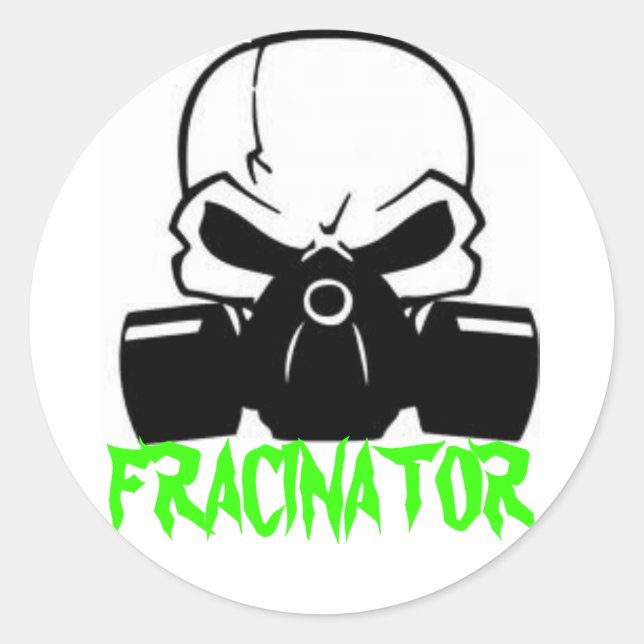 STICKER ROND FRACINATOR (Devant)