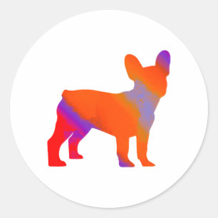 Sticker Rond Français