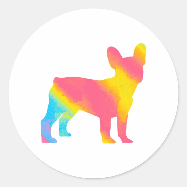 Sticker Rond Français (Devant)