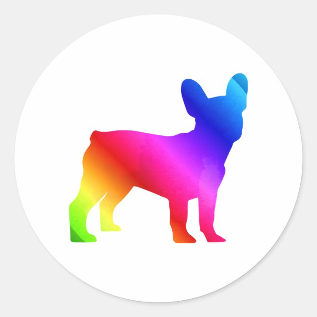 Sticker Rond Français (Devant)