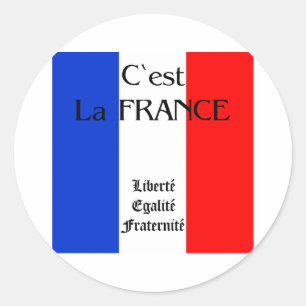 Sticker Rond France
