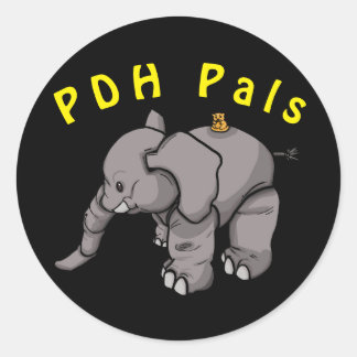Sticker Rond Francis du PDH Pals