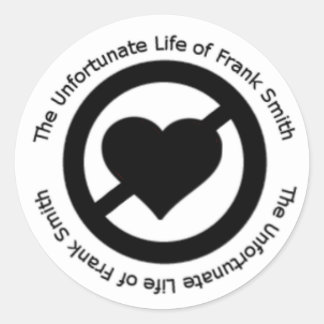 Sticker Rond Frank Smith