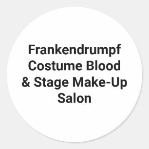 Sticker Rond Frankendrumpf Costume Blood Hankamer Artjunkhaus