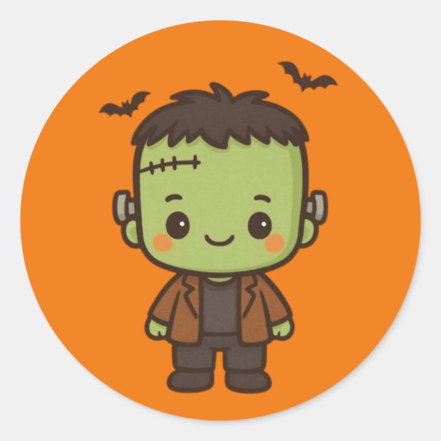 Sticker Rond Frankie Boo (Devant)