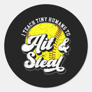 Sticker Rond Frapper et voler Softll Coach Softll Coaching