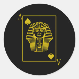 Sticker Rond Fraternité Sphinx Alpha Ace 1906