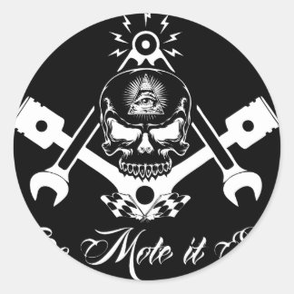 Sticker Rond Freemason-Widows-Sons-Masonic-Hotrod-Logo-20160407