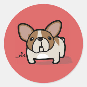 Sticker Rond Frère Pied