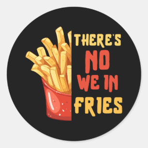 Sticker Rond frites