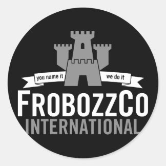 Sticker Rond frobozzco+zork+logo