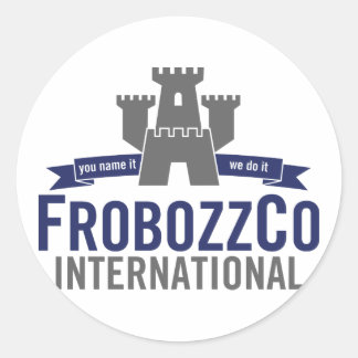 Sticker Rond frobozzco+zork+logo