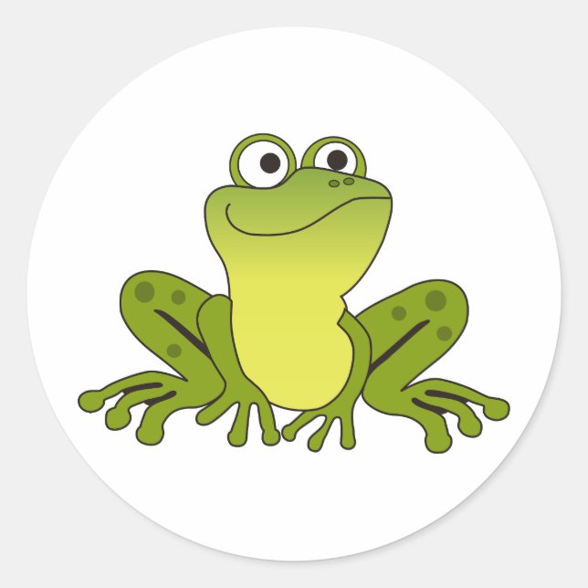 STICKER ROND FROG (Devant)