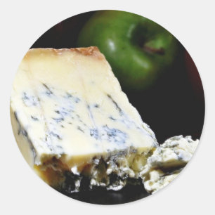 Sticker Rond Fromage Blue Stilton
