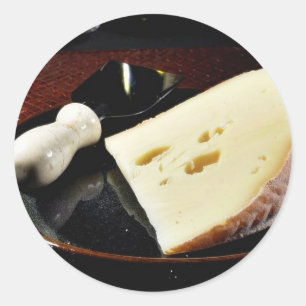 Sticker Rond Fromage de Fol Epi