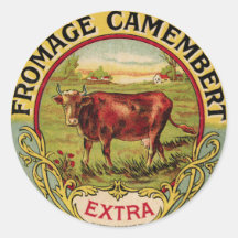 Fromage français vintage avec Stick Vache Laitière
