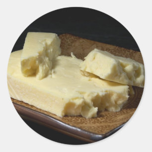 Sticker Rond Fromage Wensleydale