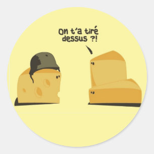 Sticker Rond FromageATrous