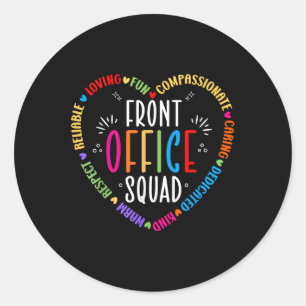 Sticker Rond Front off